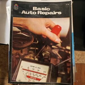 VINTAGE 1976 Basic Auto Repair Manual Book Byron Wels